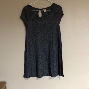 Gray Flowy Dress